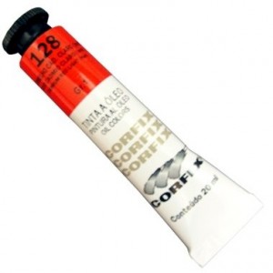 TINTA ÓLEO 20ML VERMELHO CÁDMIO CLARO (imit.) / 128 GR 1 - CORFIX