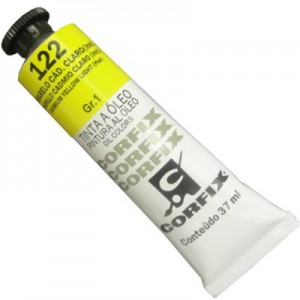 TINTA ÓLEO 37ML AMARELO CÁDMIO CLARO/122  (imit.) GR 1- CORFIX