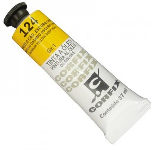TINTA ÓLEO 37ML AMARELO CÁDMIO ESCURO/124 (imit.) GR 1 - CORFIX
