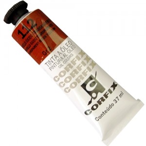 TINTA ÓLEO 37ML AMARELO ÓXIDO TRANSPARENTE/112 GR 2 - CORFIX