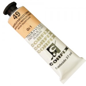 TINTA ÓLEO 37ML AMARELO NÁPOLES CARNE/49 GR 1- CORFIX