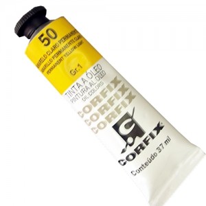 TINTA ÓLEO 37ML AMARELO CLARO PERMANENTE/50 GR 1- CORFIX