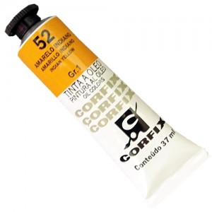 TINTA ÓLEO 37ML AMARELO INDIANO/52 GR 1- CORFIX
