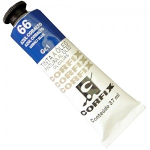 TINTA ÓLEO 37ML AZUL COBALTO/66 GR 1- CORFIX