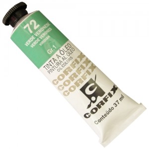 TINTA ÓLEO 37ML VERDE VERONESE/72 GR 1- CORFIX