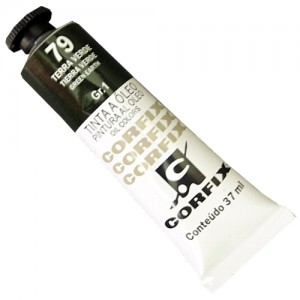 TINTA ÓLEO 37ML TERRA VERDE/79 GR 1- CORFIX