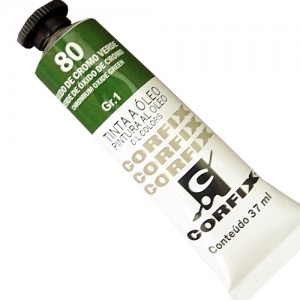 TINTA ÓLEO 37ML ÓXIDO CROMO VERDE/80 GR 1- CORFIX