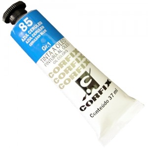 TINTA ÓLEO 37ML AZUL CERÚLEO/85 GR 1- CORFIX