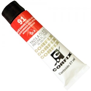 TINTA ÓLEO 37ML LACA DE GERANÇA ROSA ANTIGA/91 GR 4- CORFIX