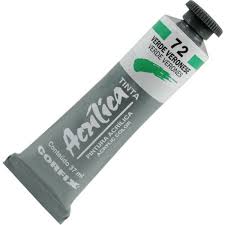 TINTA ACRÍLICA 37ML VERDE VERONESE/72- CORFIX