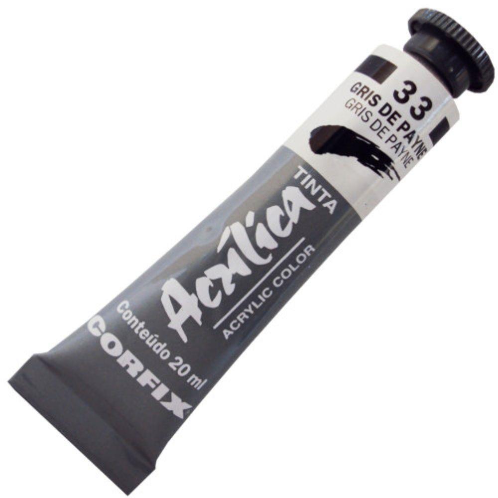 TINTA ACRÍLICA 20ML GRIS DE PAYNE / 33 - CORFIX