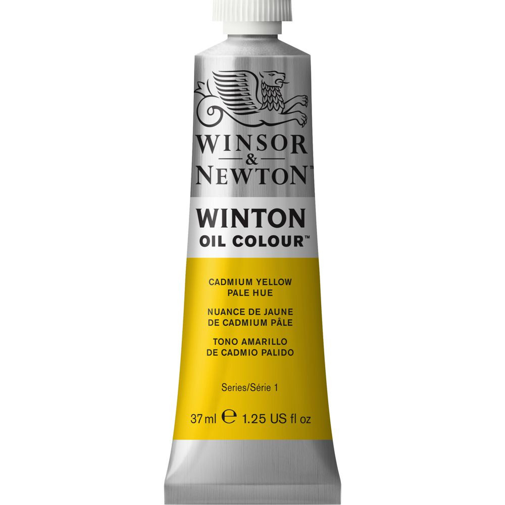 Tinta Óleo Winton 37ml - Winsor & Newton 119 Cadmium Yellow Pale Hue