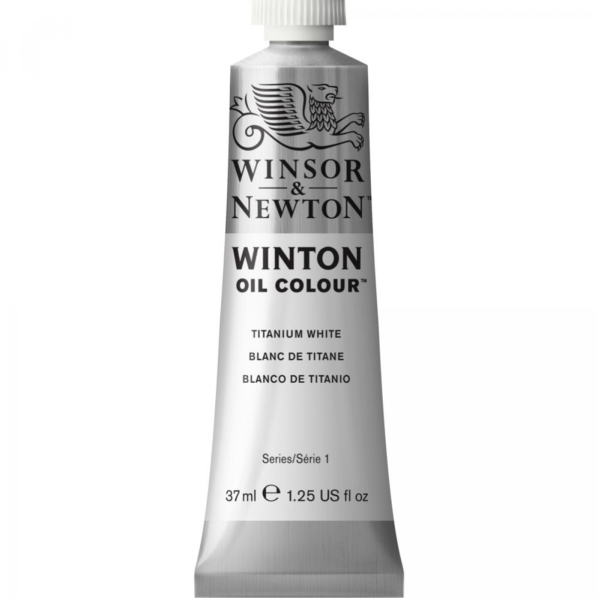 Tinta Óleo Winton 37ml - Winsor & Newton 644 Titanium White