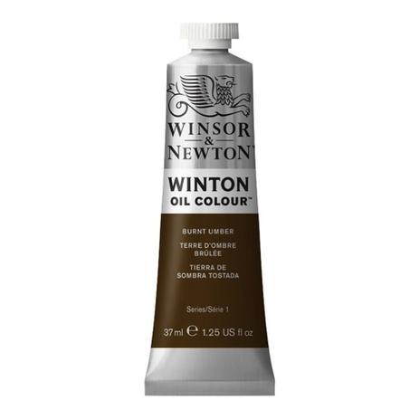 Tinta Óleo Winton 37ml - Winsor & Newton 076 Burnt Umber