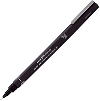 Caneta Uni Pin Fine Line Preto 0.3mm - Uni Ball
