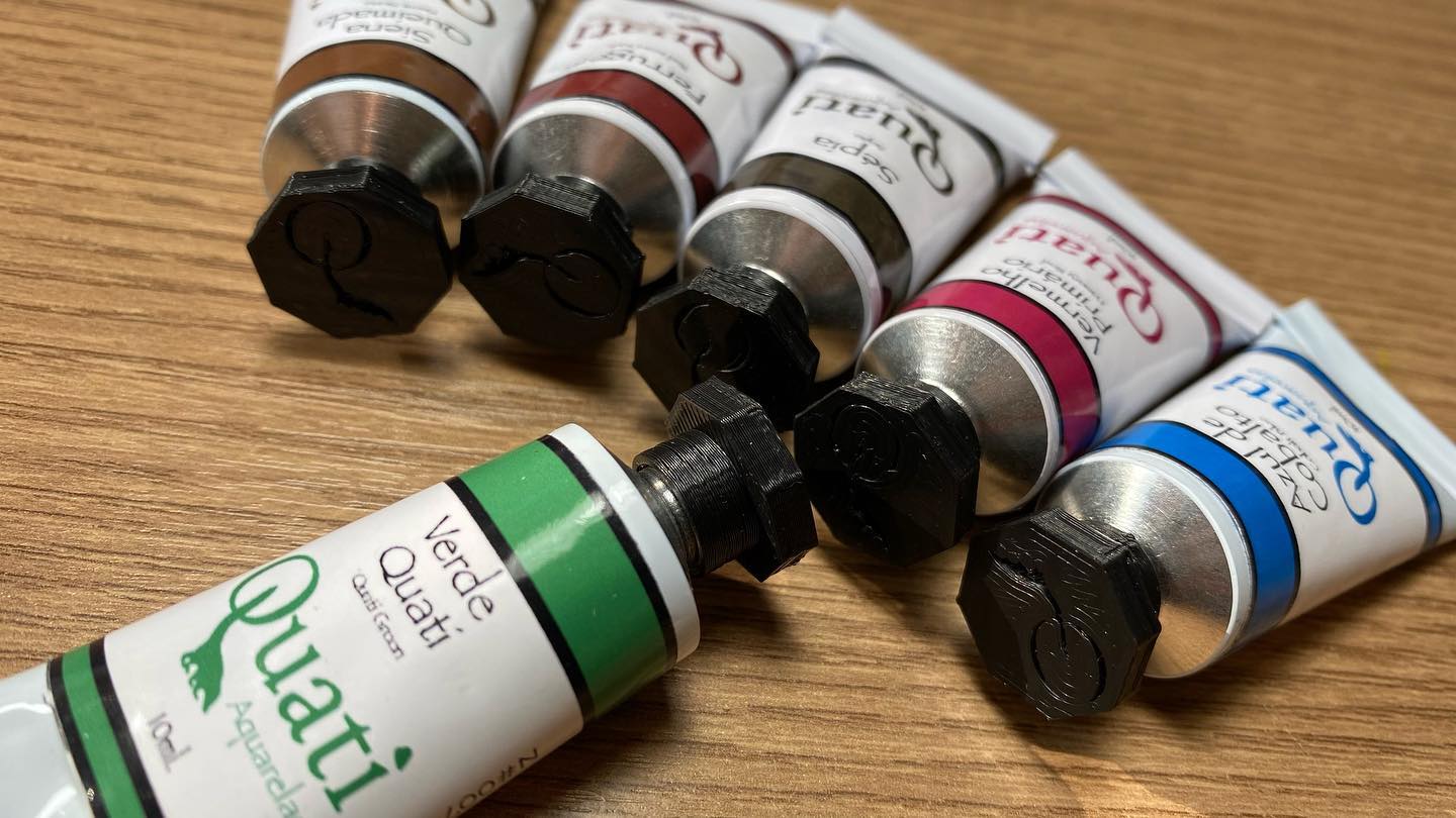 AQUARELA QUATI 10ML - Preto de Marte - Imagem 3