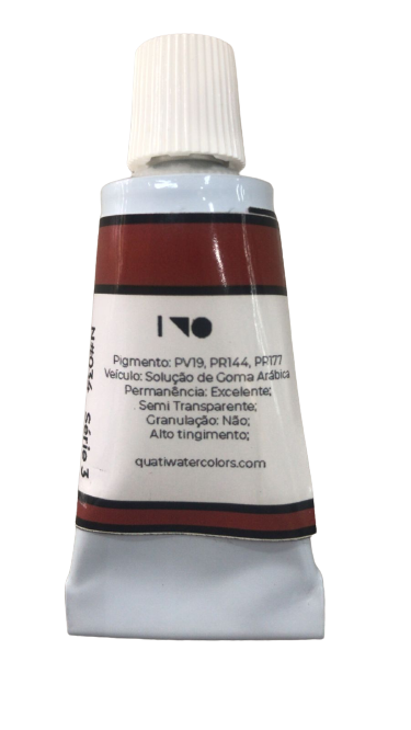AQUARELA QUATI 10ML - Alizarin Permanente - Imagem 4