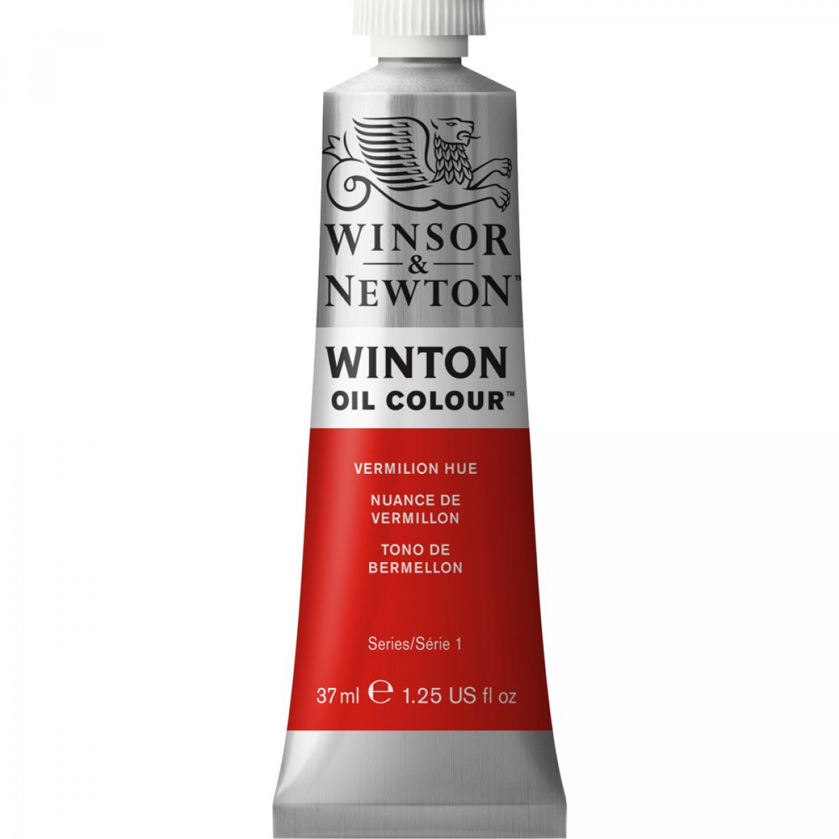 Tinta Óleo Winton 37ml - Winsor & Newton 682 Vermilion Hue