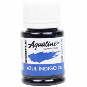 Aquarela Aqualine 37ml Azul Indigo 26 Corfix