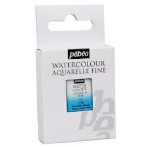Aquarela Pastilha Azul Phthalo 11 Pébéo