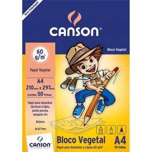 BLOCO VEGETAL 60G A4 - CANSON