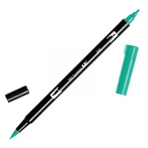 Caneta Tombow Dual Brush Pen - 296 Green