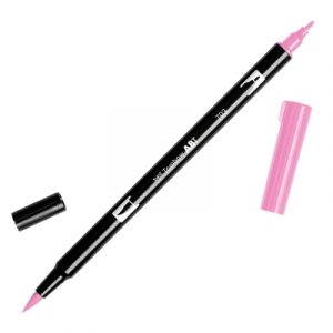 Caneta Tombow Dual Brush Pen - 703 Pink Rose