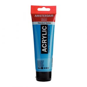 Tinta Acrílica 120ml 564 Azul Brilhante