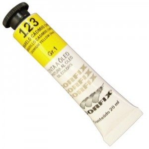 Tinta_Oleo_Corfix_20ml_123_Amarelo_Cadmio_IMIT