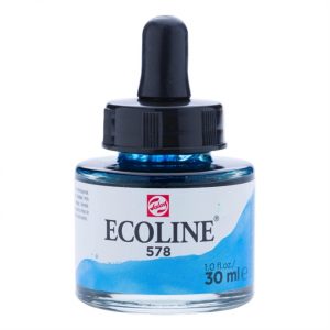 aquarela-liquida-ecoline-30ml-azul-celeste-578-talens