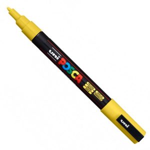 caneta-posca-fina-pc-3m-amarelo