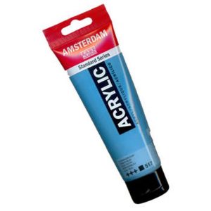 tinta-acrilica-120ml-azul-real-517-amsterdam