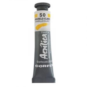 tinta-acrilica-20ml-amarelo-claro-50-corfix